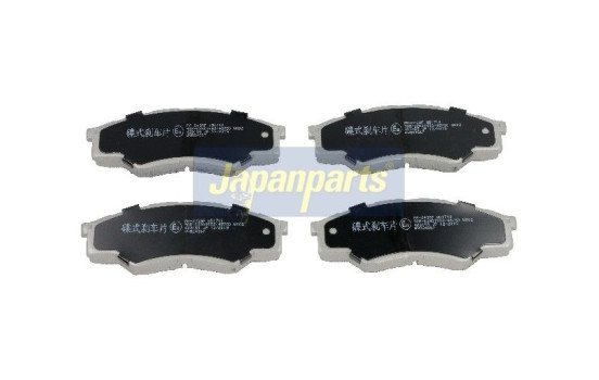 Brake Pad Set, disc brake PA-243AF Japanparts