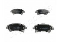 Brake Pad Set, disc brake PA-244AF Japanparts