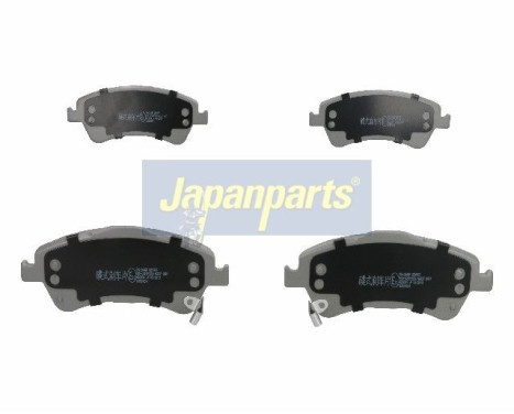 Brake Pad Set, disc brake PA-244AF Japanparts
