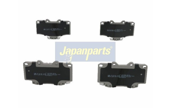 Brake Pad Set, disc brake PA-254AF Japanparts