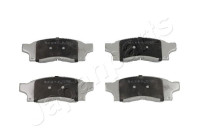 Brake Pad Set, disc brake PA-258AF Japanparts