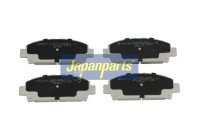 Brake Pad Set, disc brake PA-263AF Japanparts