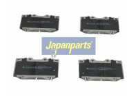 Brake Pad Set, disc brake PA-268AF Japanparts