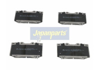Brake Pad Set, disc brake PA-268AF Japanparts
