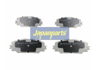 Brake Pad Set, disc brake PA-269AF Japanparts