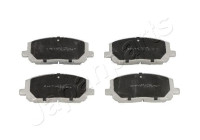 Brake Pad Set, disc brake PA-273AF Japanparts