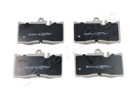 Brake Pad Set, disc brake PA-274AF Japanparts