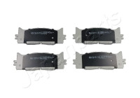 Brake Pad Set, disc brake PA-277AF Japanparts