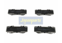 Brake Pad Set, disc brake PA-278AF Japanparts