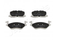 Brake Pad Set, disc brake PA-284AF Japanparts