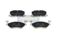 Brake Pad Set, disc brake PA-284AF Japanparts