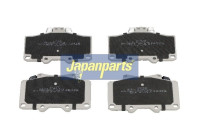 Brake Pad Set, disc brake PA-291AF Japanparts