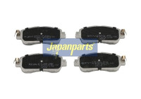 Brake Pad Set, disc brake PA-3000AF Japanparts