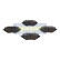 Brake Pad Set, disc brake PA-3001AF Japanparts, Thumbnail 2