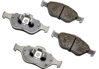 Brake Pad Set, disc brake PA-302AF Japanparts