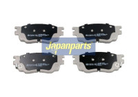 Brake Pad Set, disc brake PA-305AF Japanparts