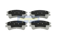 Brake Pad Set, disc brake PA-307AF Japanparts