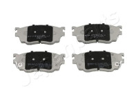 Brake Pad Set, disc brake PA-318AF Japanparts