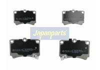 Brake Pad Set, disc brake PA-341AF Japanparts