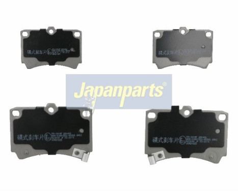 Brake Pad Set, disc brake PA-341AF Japanparts
