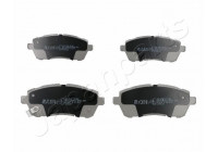 Brake Pad Set, disc brake PA-343AF Japanparts