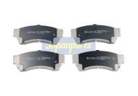 Brake Pad Set, disc brake PA-346AF Japanparts