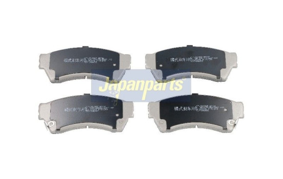 Brake Pad Set, disc brake PA-346AF Japanparts