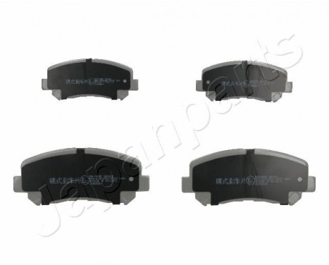 Brake Pad Set, disc brake PA-348AF Japanparts