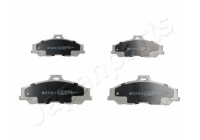 Brake Pad Set, disc brake PA-373AF Japanparts