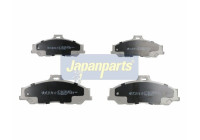Brake Pad Set, disc brake PA-373AF Japanparts