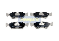 Brake Pad Set, disc brake PA-376AF Japanparts