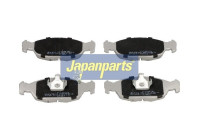 Brake Pad Set, disc brake PA-390AF Japanparts