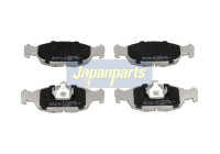 Brake Pad Set, disc brake PA-390AF Japanparts