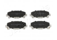 Brake Pad Set, disc brake PA-409AF Japanparts