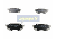 Brake Pad Set, disc brake PA-414AF Japanparts