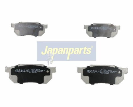 Brake Pad Set, disc brake PA-414AF Japanparts