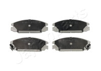 Brake Pad Set, disc brake PA-424AF Japanparts