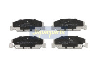 Brake Pad Set, disc brake PA-442AF Japanparts