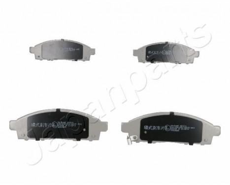 Brake Pad Set, disc brake PA-504AF Japanparts