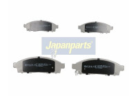 Brake Pad Set, disc brake PA-504AF Japanparts