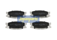 Brake Pad Set, disc brake PA-507AF Japanparts