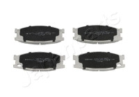 Brake Pad Set, disc brake PA-507AF Japanparts