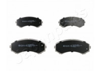 Brake Pad Set, disc brake PA-509AF Japanparts