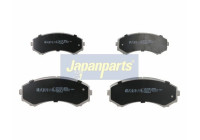Brake Pad Set, disc brake PA-509AF Japanparts
