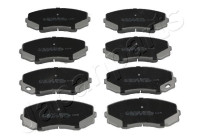 Brake Pad Set, disc brake PA-511AF Japanparts