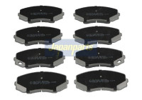 Brake Pad Set, disc brake PA-511AF Japanparts