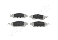 Brake Pad Set, disc brake PA-513AF Japanparts