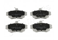 Brake Pad Set, disc brake PA-516AF Japanparts