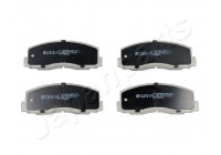 Brake Pad Set, disc brake PA-525AF Japanparts