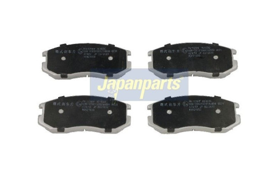 Brake Pad Set, disc brake PA-528AF Japanparts
